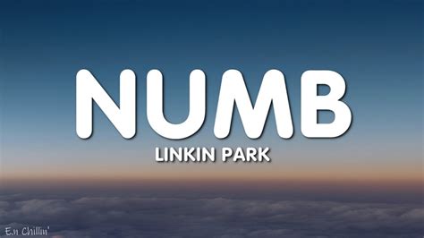 Linkin Park Numb Lyrics Youtube