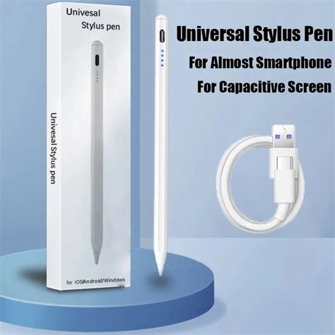 Stylet Universel Pour Android Ios Windows Capacitif Cran Tactile Pour