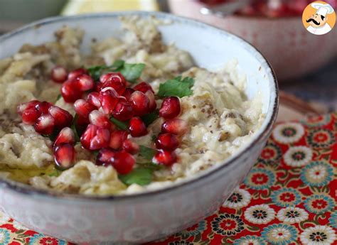 Baba ganoush o mutabal la deliciosa crema de berenjena árabe Receta