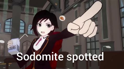 Sodomite Spotted Homophobic Ruby Know Your Meme