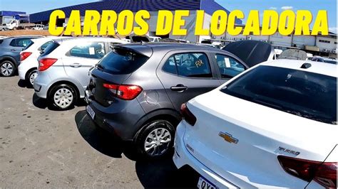 LEILÃO de CARROS DAS MAIORES LOCADORAS DO BRASIL YouTube