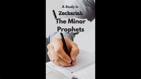 The Minor Prophets Zechariah