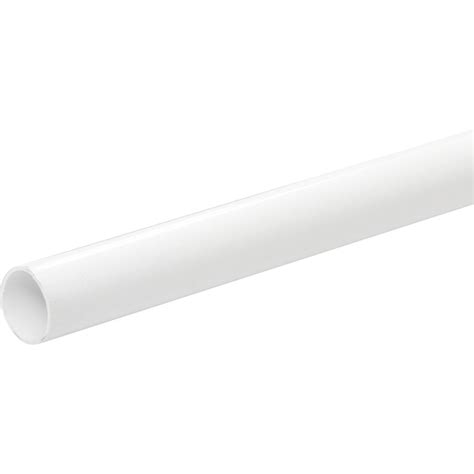 25mm Heavy Duty Pvc Round Conduit 3m White Toolstation