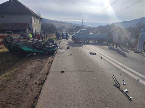 Accident rutier pe DN 12A în zona localității Lunca de Jos