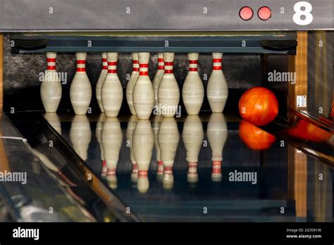 Bowling Ball In Gutter Bowling Hi Res Stock Photography And Images Alamy