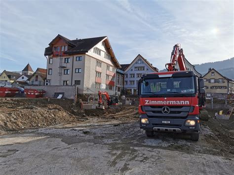 Detail Tiefbau Projekte Zimmermann Strassen Tiefbau AG