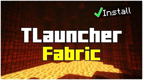 How To Install Fabric Loader Tlauncher 12001 2023 Youtube