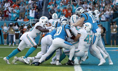 Watch Miami Dolphins Block Panthers Punt For Touchdown