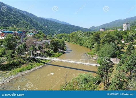 Borjomi, Georgia. Crown Palace In Borjomi Kharagauli National Park ...