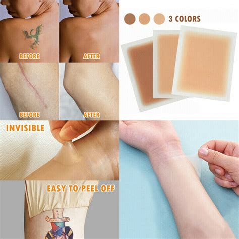 Magical Invisible Skin Color Scar Flaw Concealing Tattoo Acne Cover Up Tape | Shopee Philippines