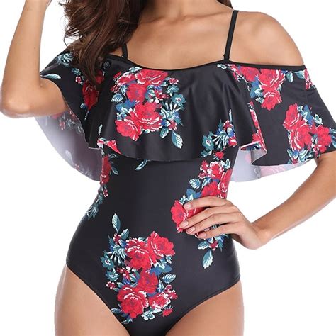 Tempt Me Womens One Piece Swimsuit Off Shoulder Gem