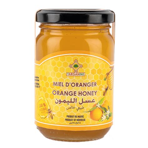 ORANGE BLOSSOM HONEY 1KG Bio Food Targanine SHOP 2023