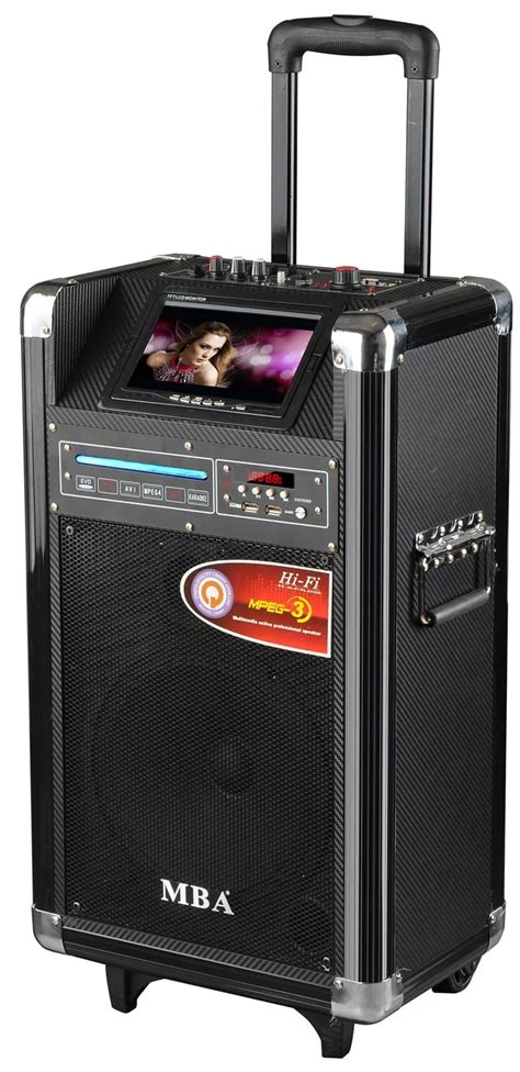 Karaoke Vibe Portable Bluetooth Multimedia Pa System With Built-in Rechargeable Battery - Buy ...