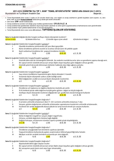 Temel Biyoistatistik Ara S Nav Sorular B Grubu Vize Ve Final Hot Sex