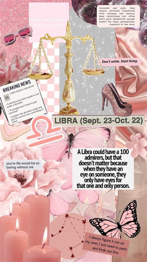 #libra #aesthetic #libraaesthetic #pink #pinkaesthetic | Astrology sign libra, Libra zodiac ...