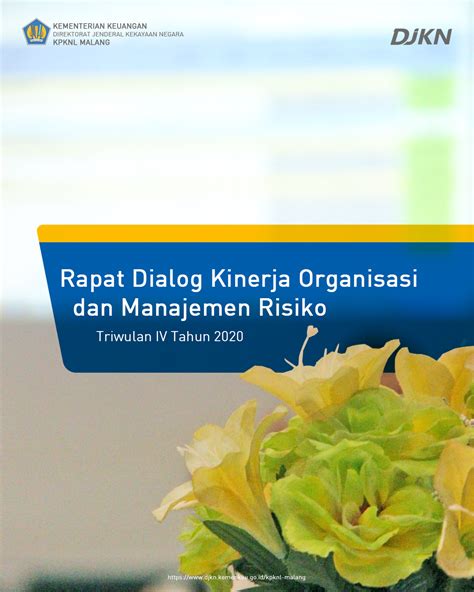 Rapat Dialog Kinerja Organisasi Dan Manajemen Risiko