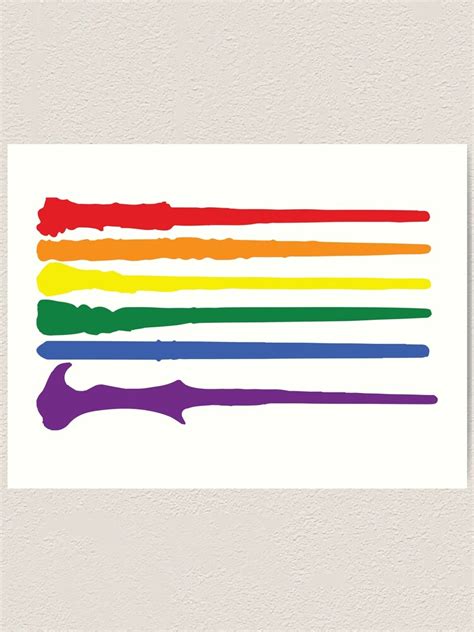 Gay Wizard Art Print By Creampuffles Redbubble