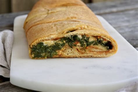 Easy Whole Wheat Spinach Stromboli The Whole Family Will Love