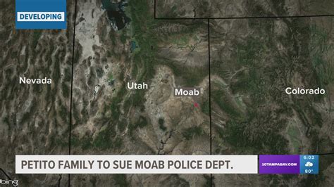 Gabby Petito's family to sue Moab police for $50 million | wtsp.com