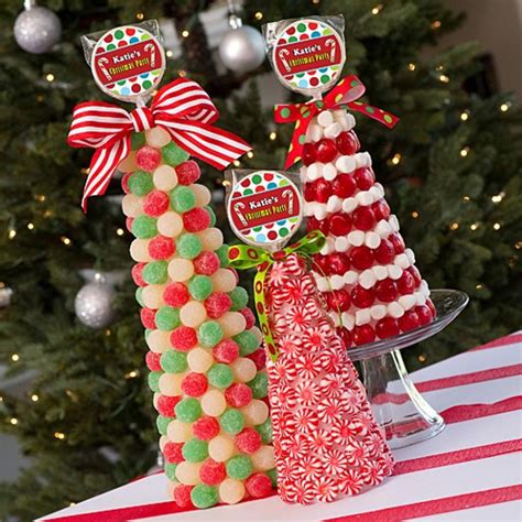 14 Idées Faciles Pour Décorer Votre Table De Noël Avec Des Bonbons Candy Topiary Christmas