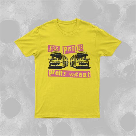 Jual Kaos Band Sex Pistols Pretty Vacant Kaos Band Punk Rock