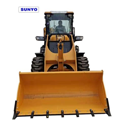 Chinese Sunyo Brand Wheel Loaders Zl B Model Mini Loader As Backhoe