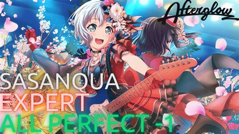 BanG Dream Afterglow Sasanqua EXPERT ALL PERFECT 1 YouTube