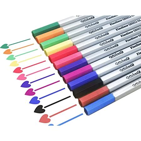 Amazon Colored Pens Journal Pens Fineliner Pens Fine Point