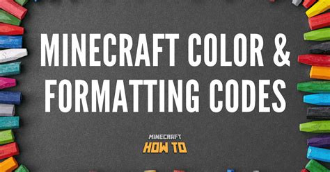 Bedrock Color Codes