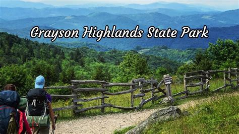 Mt Rogers High Country And Grayson Highlands State Park Youtube