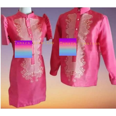 Couple Barong made in Lumban Laguna | Shopee Philippines