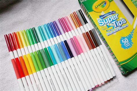 crayola supertips review - worth the hype? | Studying Amino Amino