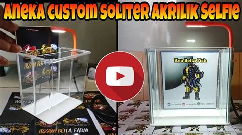 Aquarium Soliter Acrylic Custom 01 YouTube