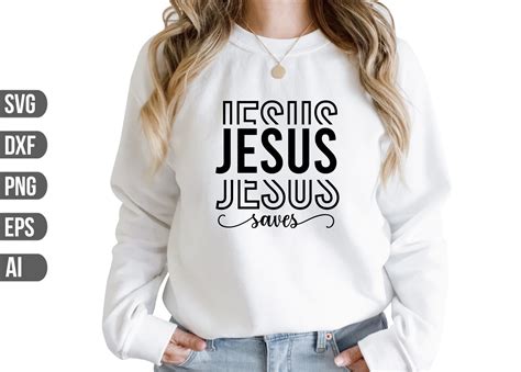 Jesus Saves Svg Graphic By Graphics River Creative Fabrica