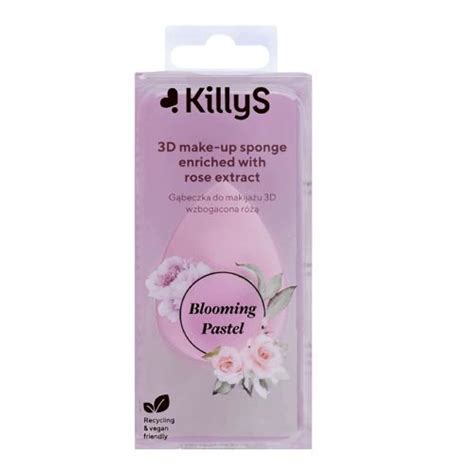 Killys Blooming Pastel D Make Up Sponge Enriched With Rose Extract