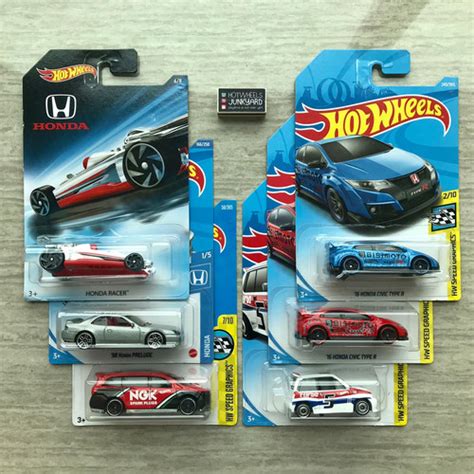Jual Paket Hot Wheels Honda Civic Type R City Turbo Prelude Odyssey Racer Kab Tangerang