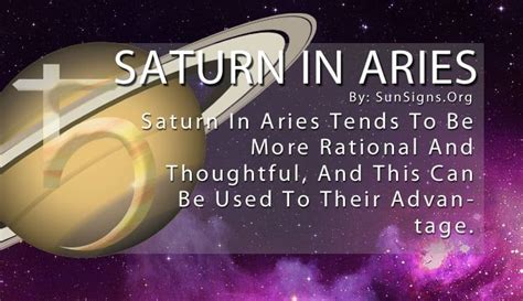 Saturn In Aries Sign Meaning Significance And Personality Traits