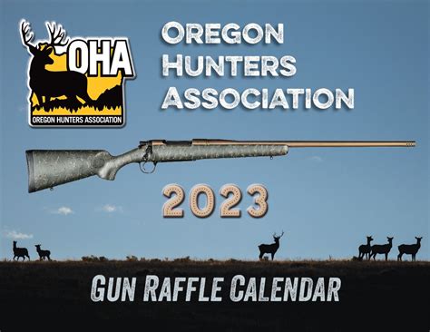 Gun Cal Cover With Mesag Oregon Hunters Association