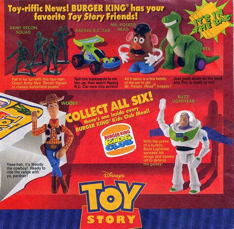 Burger King Toy Story Toys 2019 - Burger Poster