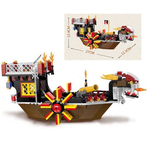 Enlighten Pirates Of The Caribbean Son Of The Sea Loz Mini Blocks