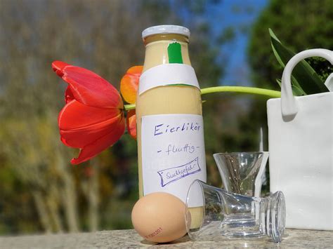 Selbstgemachter Eierlik R Mit Sahne Von Happ Chefkoch