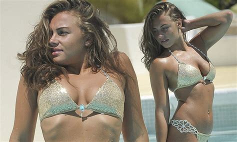 Ex On The Beach Beauty Ashleigh Defty Sizzles In Sequinned Bikini Daily Mail Online