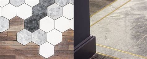 how to connect tile and wood floor