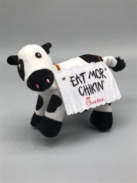 Chick Fil A Cow Eat Mor Chikn More Chicken Small Plush Stuffed