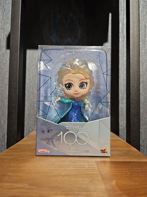 Hot Toys Disney Frozen Elsa Glitter Color Version Cosbaby MISB