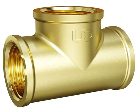 Тройник равнопроходной 1/2" ВР, латунный, LD Pride LD.65.514.15, з5679 ...