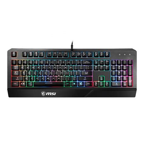 Teclado Gamer Msi Vigor Gk Rainbow Us Kabum