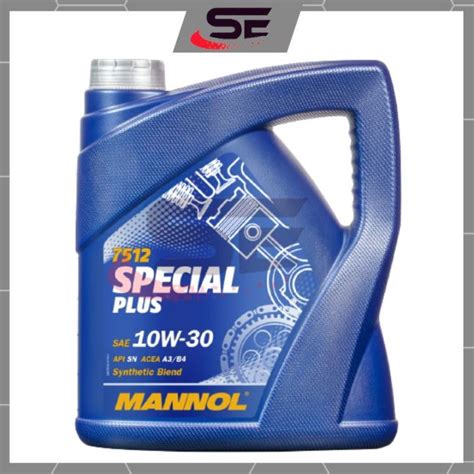 MANNOL Special Plus Semi Synthetic 10W30 Engine Oil 4Litre Mannol 7512