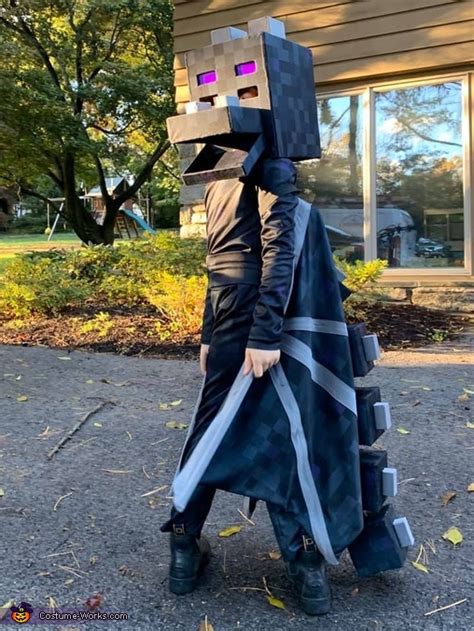 Diy Minecraft Ender Dragon Costume Photo 24