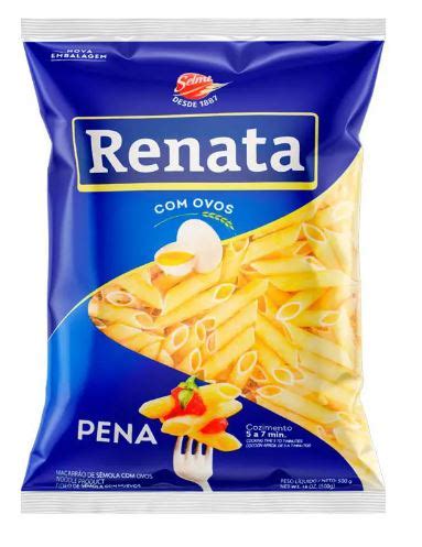 MACARRAO RENATA PENNE PCTE 500GCX 20 PCTE FD Monte Carlo Alimentos